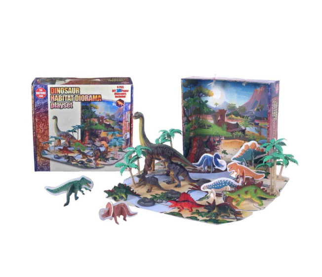 Habitat Diorama – Súprava s dinosaurami