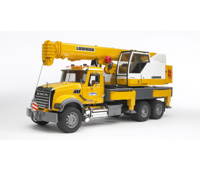 Bruder - Autožeriav MACK Granit Liebherr