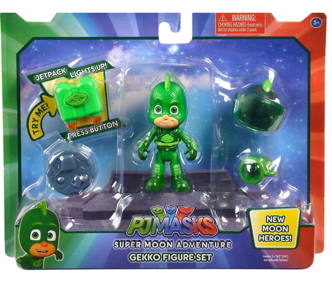 PJ Masks – Gecko s doplnkami