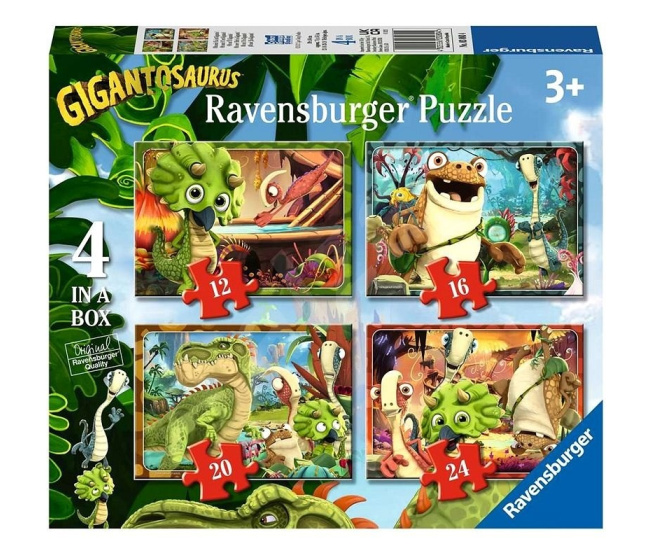 Puzzle 4 v 1 - Gigantosaurus