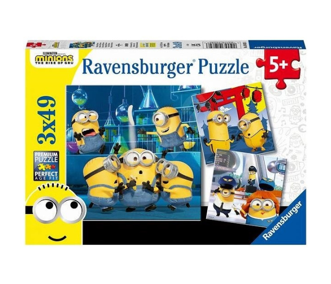 Puzzle - Minions 3 x 49