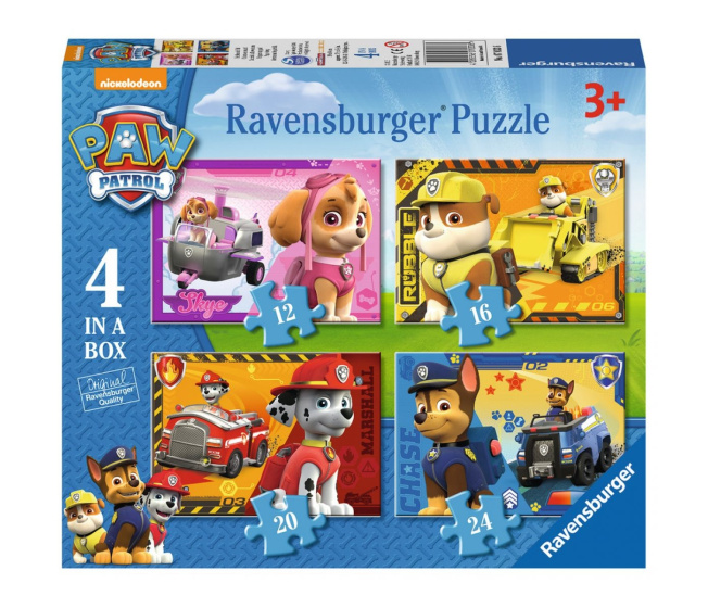 Puzzle 4 v 1 – Paw Patrol