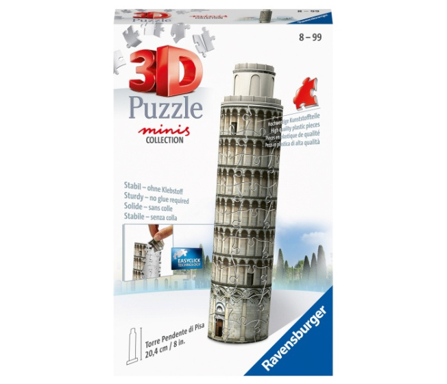 3D Puzzle – Šikmá veža v Pise