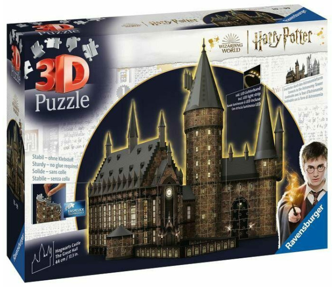 3D Puzzle – Harry Potter Rokfort Veľká Sieň