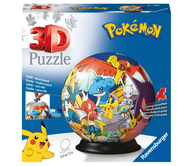 3D Puzzle – Pokémon