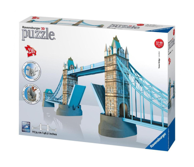 3D Puzzle Tower Bridge - 216