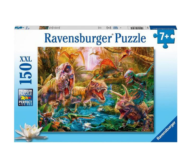 Puzzle XXL 150 – Dinosaury na úteku