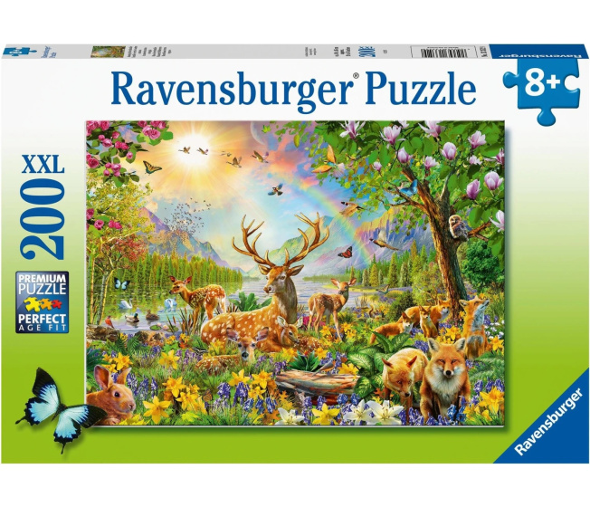 Puzzle XXL 200 – Lesné zvieratá