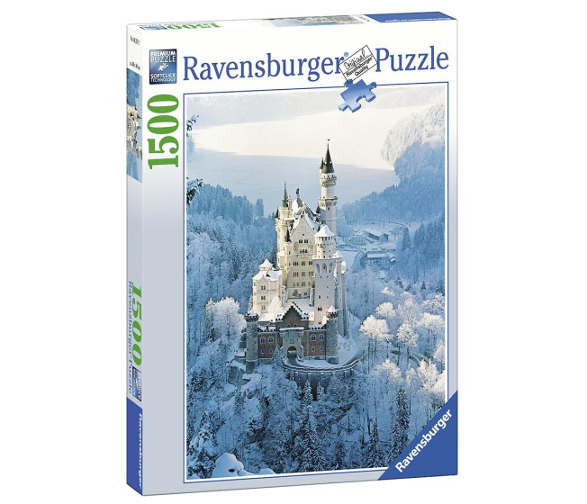 Puzzle 1500 – Zimný Neuschwanstein