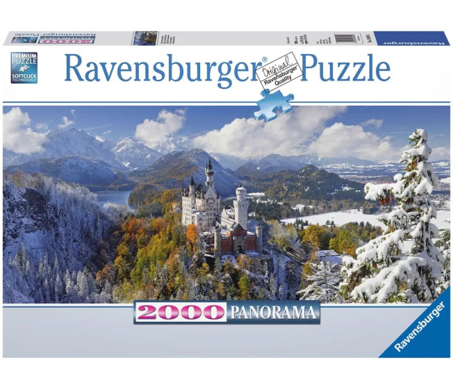 Puzzle 2000- Neuschwanstein Panoráma