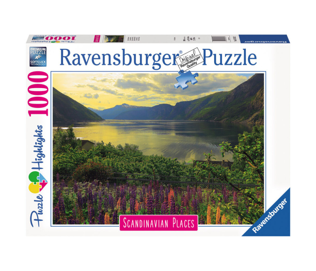 Puzzle 1000 – Fjord v Nórsku