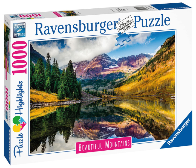 Puzzle 1000 – Dych vyrážajúce hory