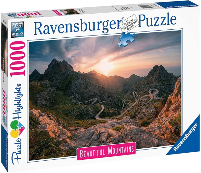 Puzzle 1000 – Dych vyrážajúce hory