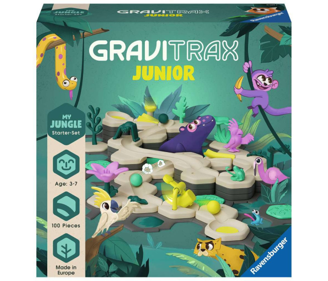 GraviTrax Junior – Štartovacia sada Džungľa