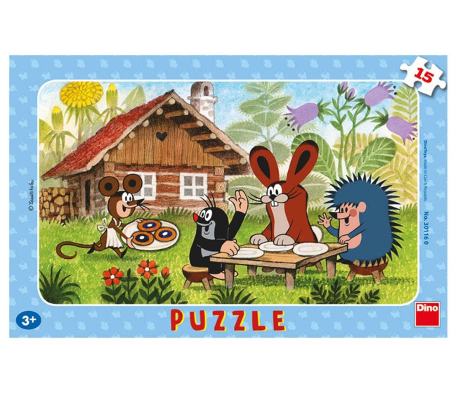 Puzzle 15 – Krtko na návšteve