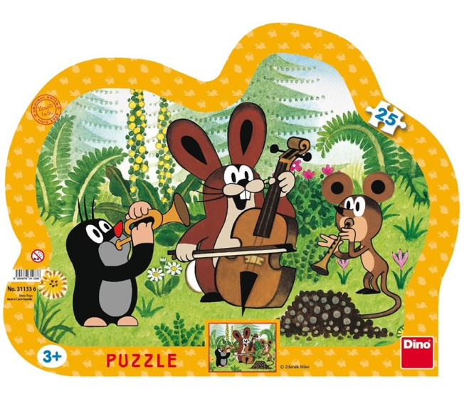 Puzzle 25 - Krtko muzikant