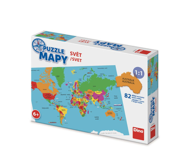 Puzzle 82 – Mapa sveta