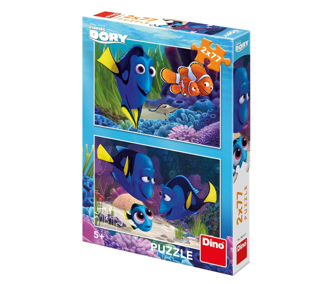 Puzzle 2 x 77 – Hľadá sa Dory