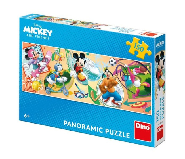 Puzzle 150 – Panoráma Mickey Mouse