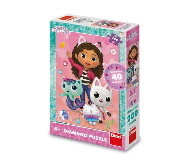 Puzzle 200 – Gabbys Dollhouse