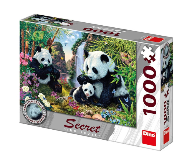 Puzzle 1000 - Pandy