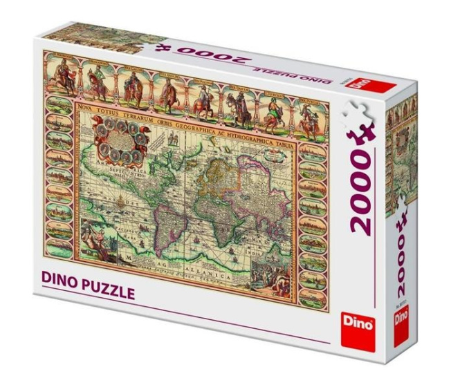 Puzzle 2000 – Historická mapa