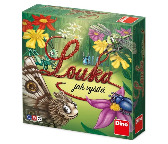 Louka jak vyšitá