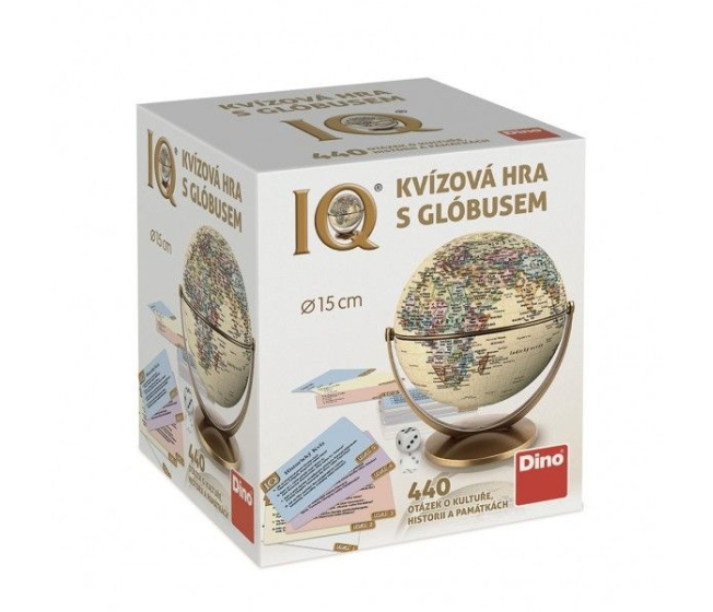 Dino – IQ Kvízová hra s glóbusom