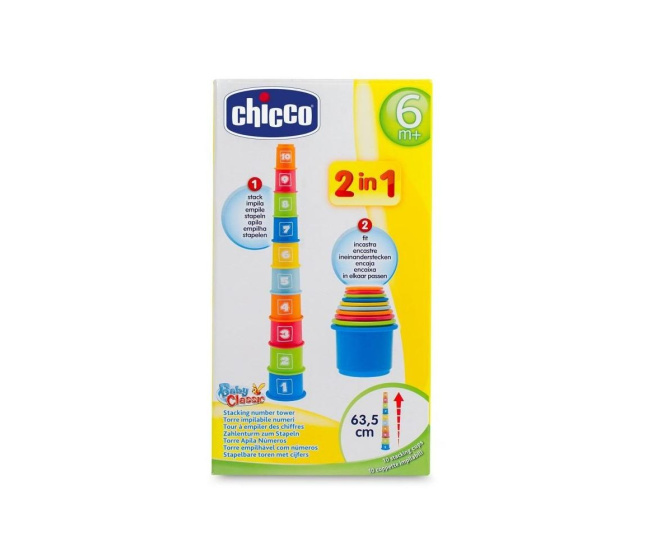 Chicco – Stohovateľné poháriky