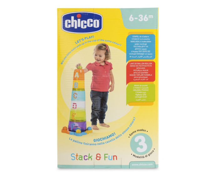 Chicco - Skladacia veža 3v1