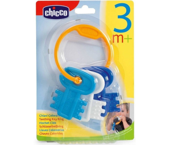 Chicco – Hryzadlo modré kľúče