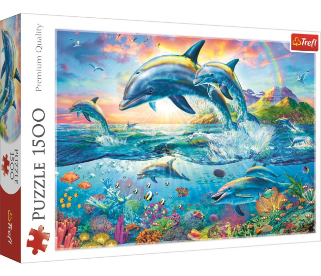 Puzzle 1500 – Delfíny