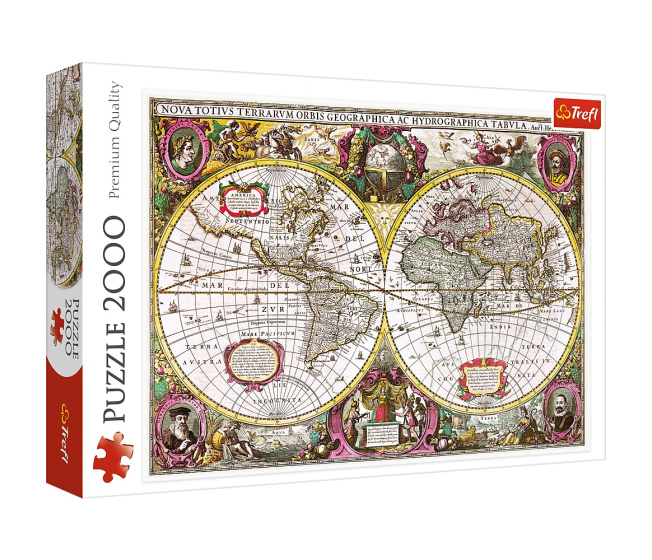 Puzzle 2000 – Mapa