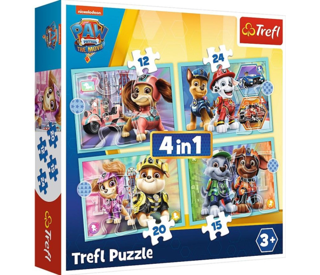 Puzzle 4 v 1 – Paw Patrol