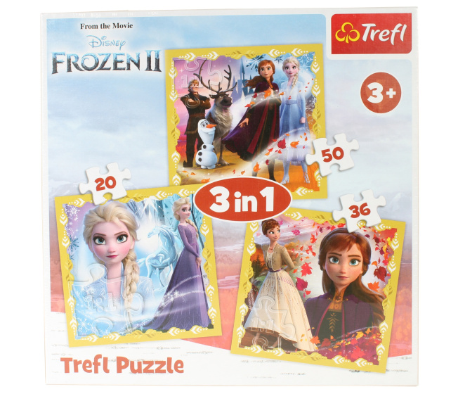 Puzzle 3v1 – Frozen 2