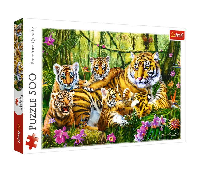 Puzzle 500 – Tiger