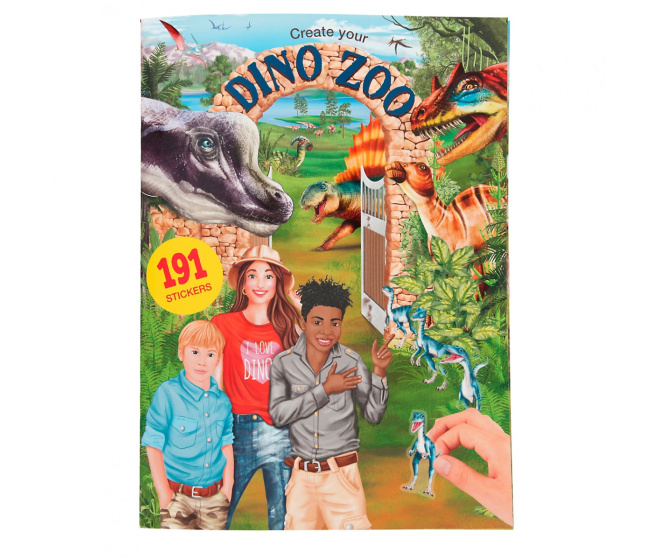 Samolepkový album – Dino ZOO