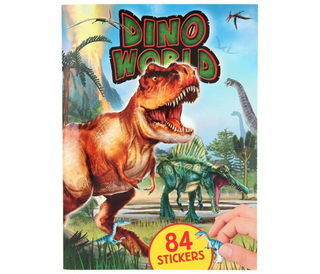 Nálepky-Dino World Sticker Book