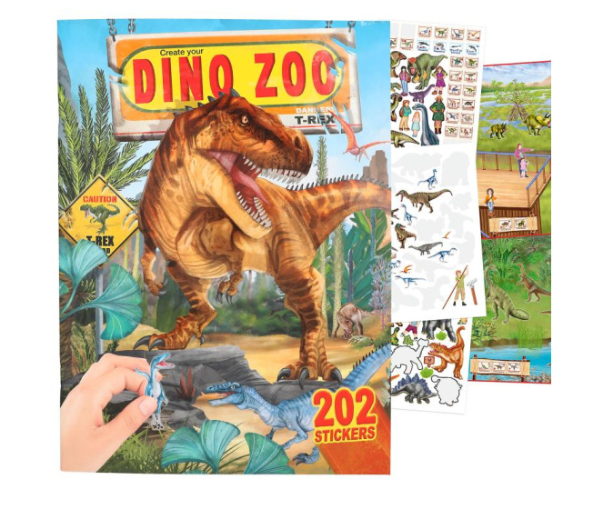 Dino World – Samolepkový zošit