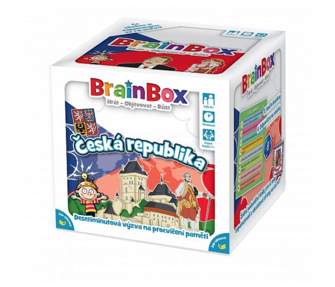 Hra Brainbox - Česká republika v kocke