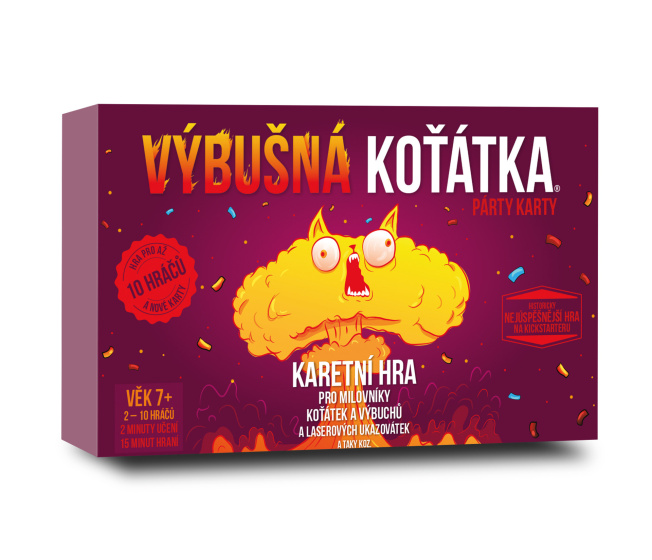 Hra - Výbušné mačiatka