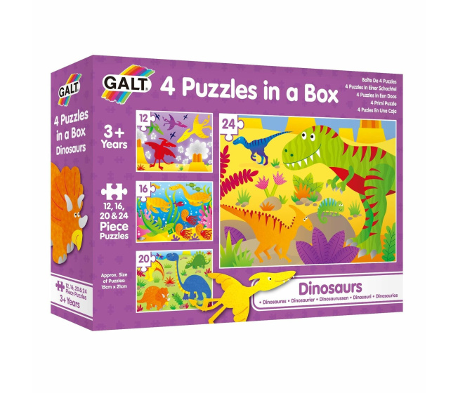 Puzzle v boxe - Dinosaury