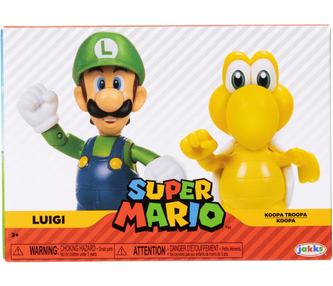 Super Mario – Figúrky Luigi a Koopa Troopa