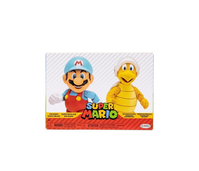 Super Mario – Figúrky Ice Mario a Boomerang Bro