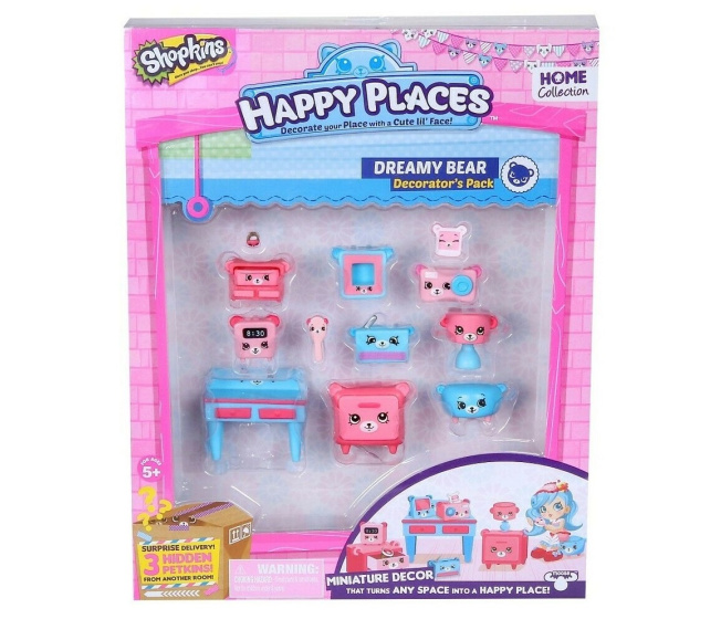 Shopkins – Súprava doplnkov do spálne