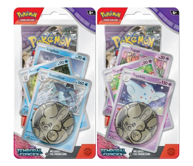 Pokémon TCG: Scarlet & Violet Temporal Forces - Premium Checklane Blister