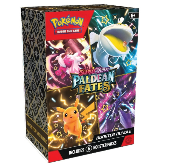 Pokémon TCG: SV4.5 Paldean Fates – Booster Bundle