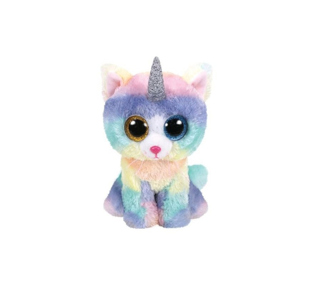 TY Beanie Boos - Plyšová mačka s rohom