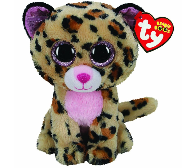 TY Beanie Boos – Plyšový leopard 15 cm