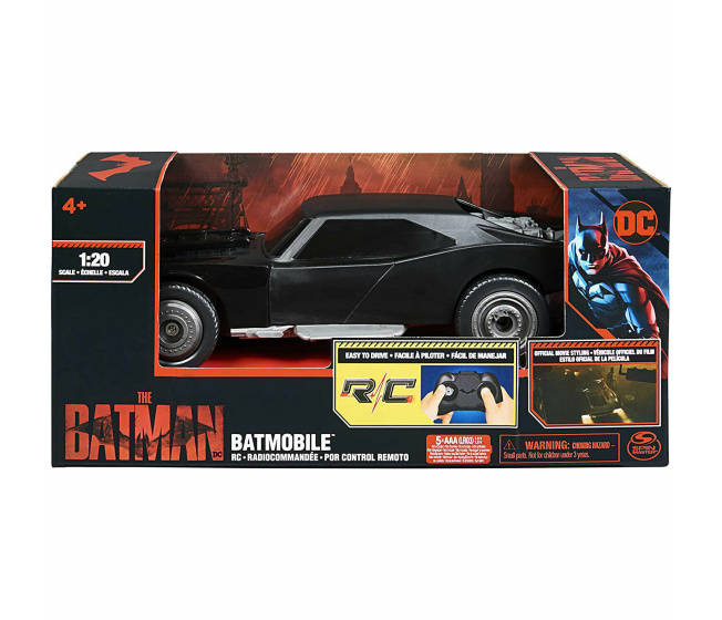 Batman – R/C Batmobil na diaľkové ovládanie 1:20